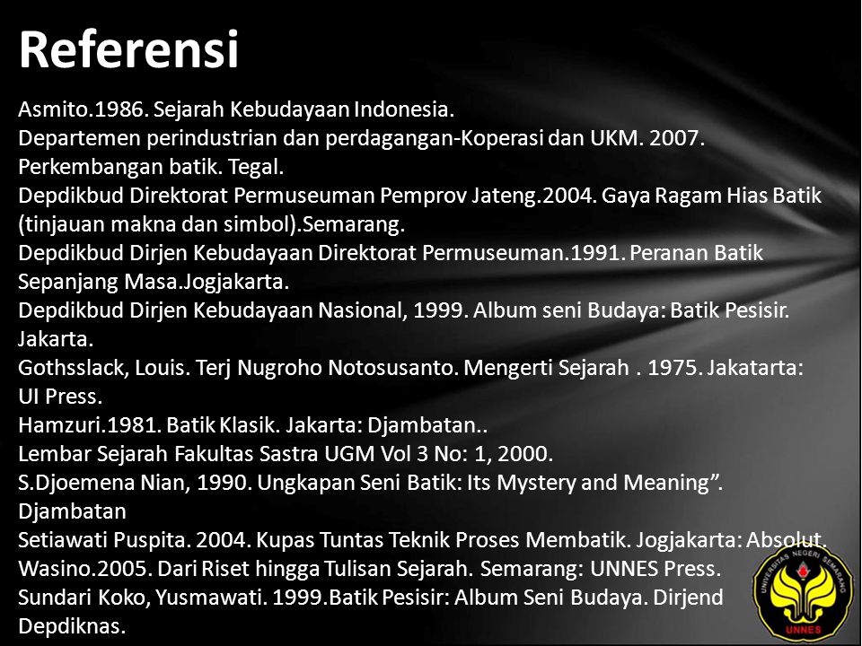 Referensi Asmito Sejarah Kebudayaan Indonesia.