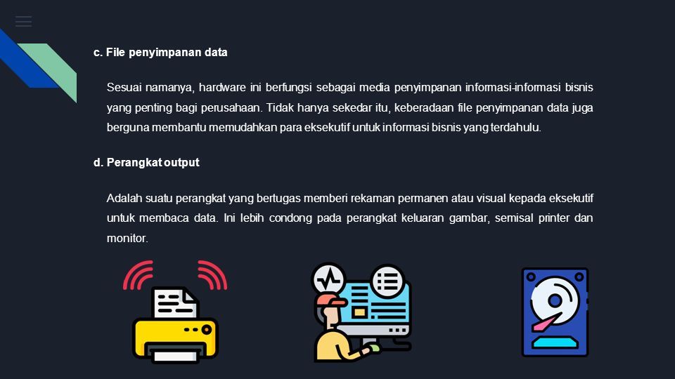 SISTEM INFORMASI EKSEKUTIF Kelompok 6 Daffa Ardiansyah Harmaini Kevin