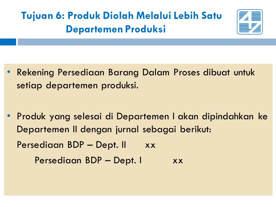 Perhitungan Harga Pokok Pesanan Bab Riwayadi Tujuan Pembelajaran