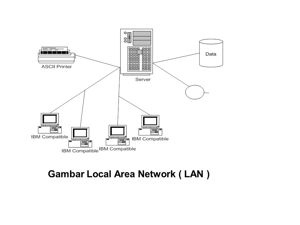 Gambar Local Area Network ( LAN )