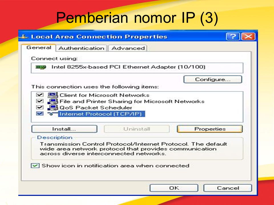 Pemberian nomor IP (3)