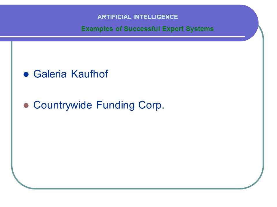  Galeria Kaufhof  Countrywide Funding Corp.