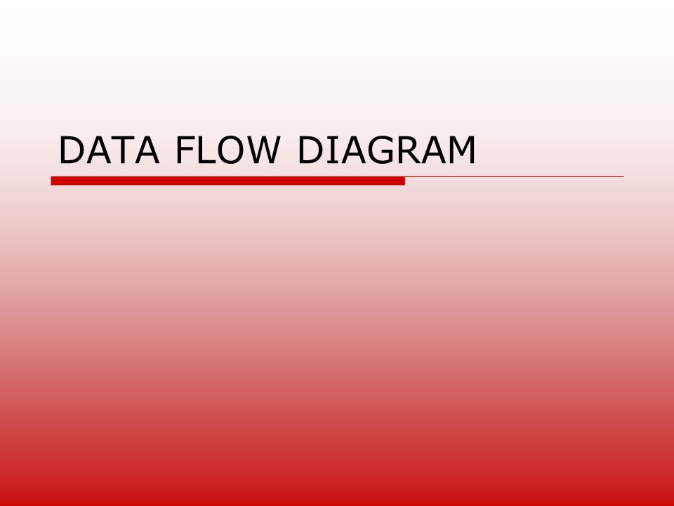 DATA FLOW DIAGRAM