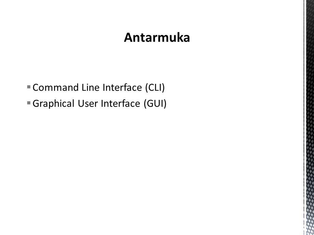  Command Line Interface (CLI)‏  Graphical User Interface (GUI)‏