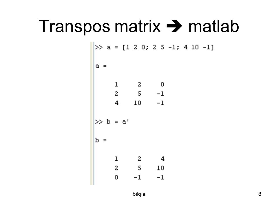 investing a triangular matrix in matlab