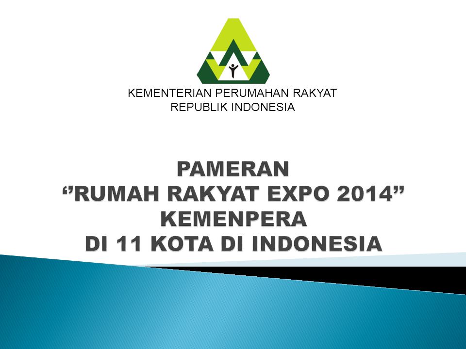 KEMENTERIAN PERUMAHAN RAKYAT REPUBLIK INDONESIA