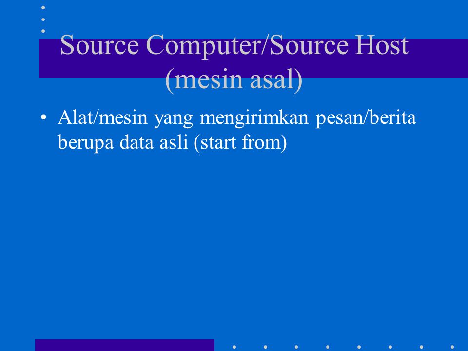 Source host