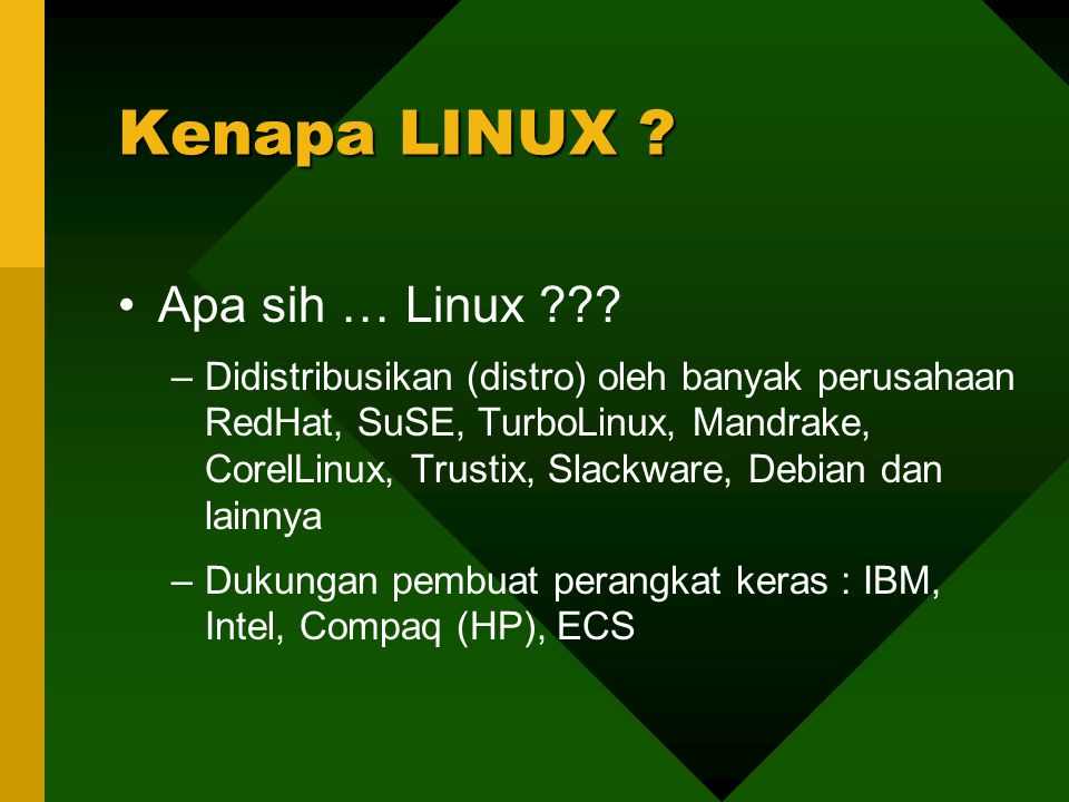 Apa sih … Linux .