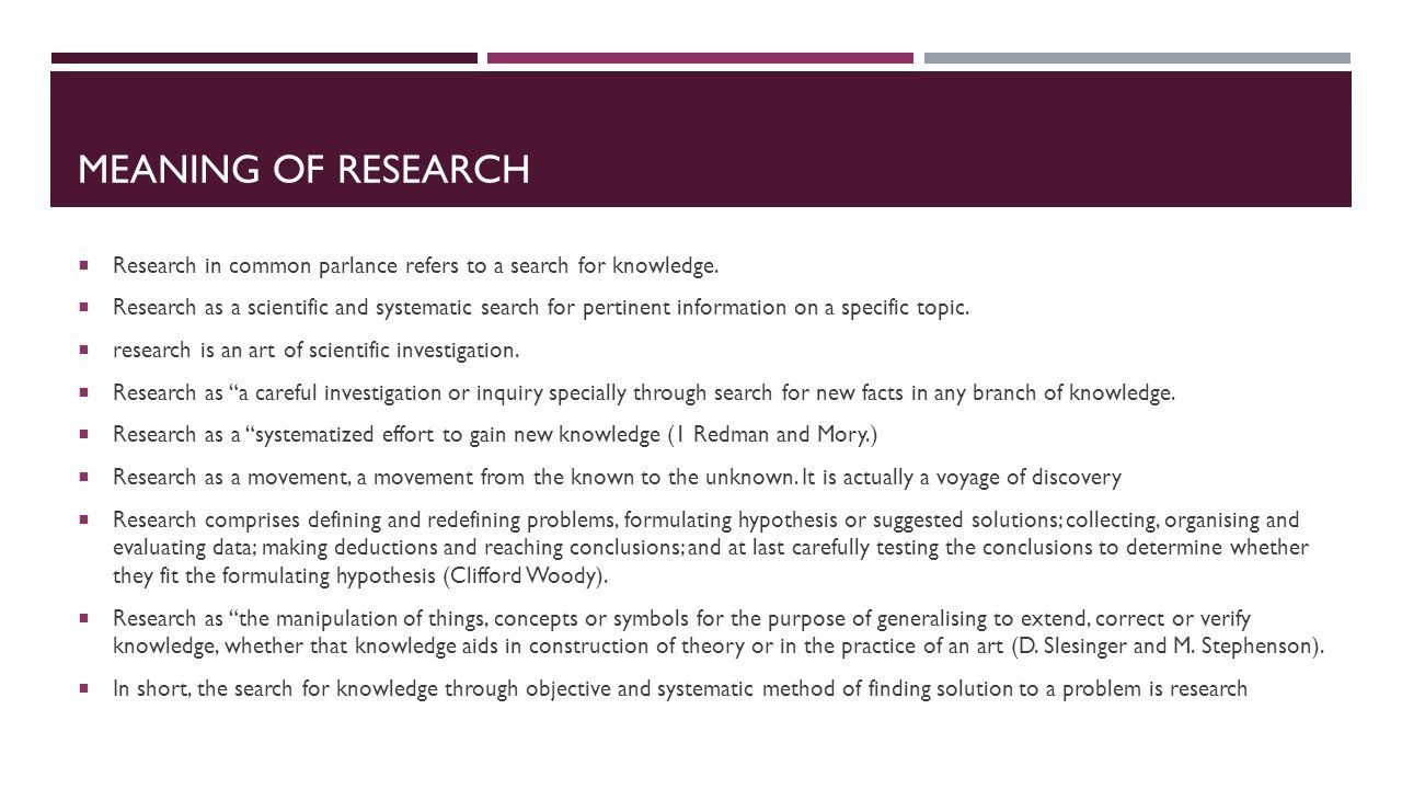 RESEARCH METHODOLOGY: AN INTRODUCTION PREPARED BY. DR. EMRINALDI NUR DP ...