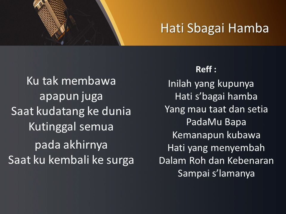 KUMPULAN LAGU PUJIAN & PENYEMBAHAN Biarlah segala yang bernapas memuji Tuhan! - ppt download