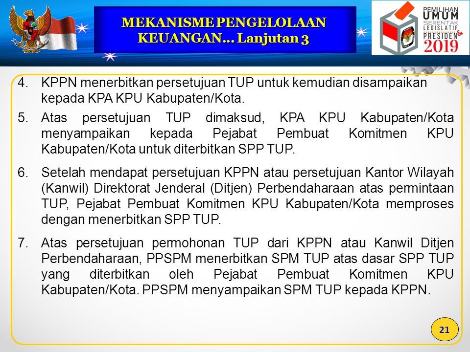 PENGELOLAAN KEUANGAN DANA PEMILU SERENTAK TAHUN 2019 Jakarta, 17 Juni ...