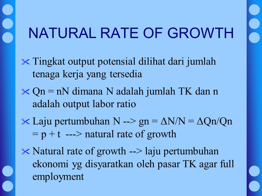 Natural rate