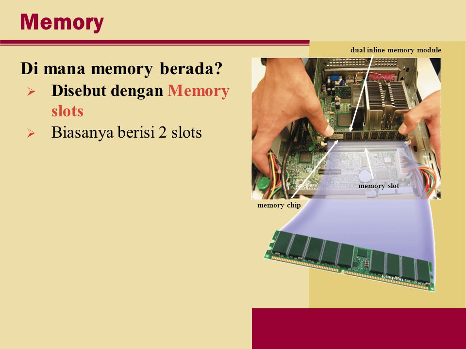 Memory slot
