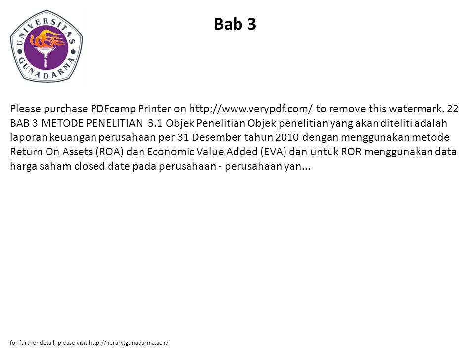 Bab 3 Please purchase PDFcamp Printer on   to remove this watermark.