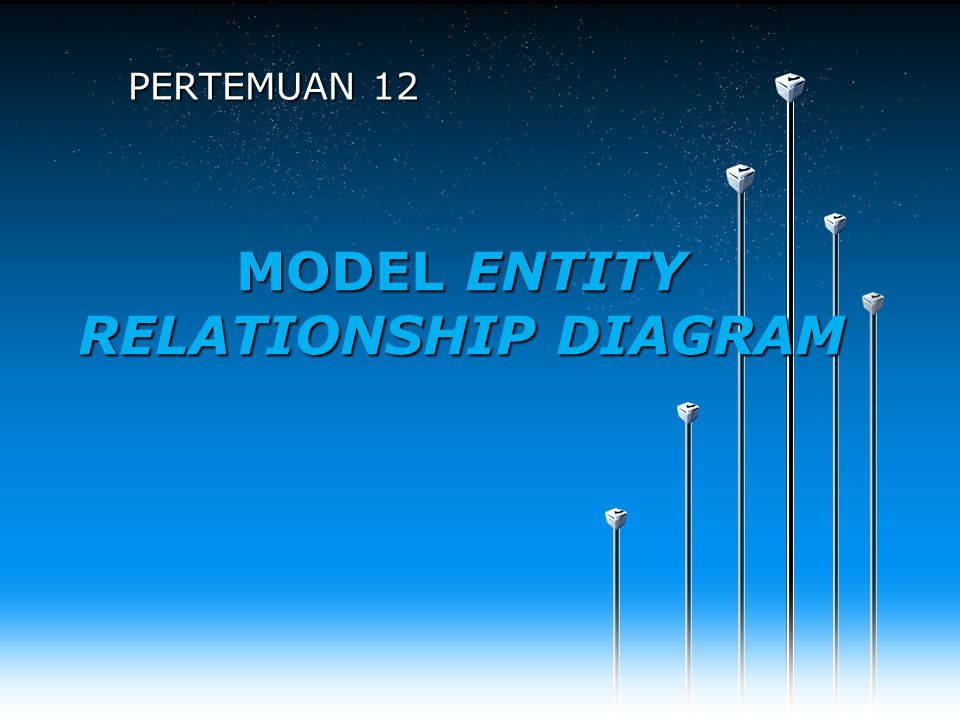 MODEL ENTITY RELATIONSHIP DIAGRAM PERTEMUAN 12