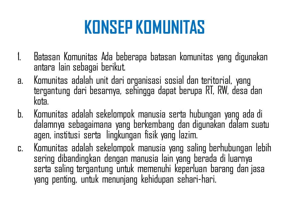 By : NORMA, M.Kes KONSEP KELUARGA DAN KONSEP KOMUNITAS. - Ppt Download