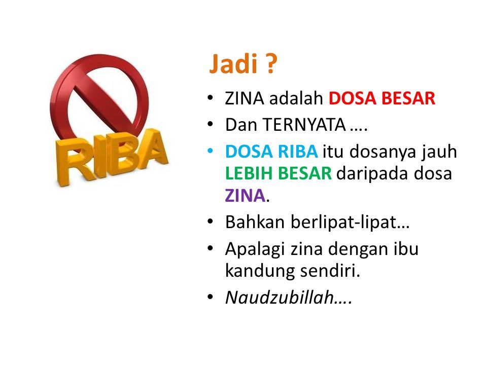 Mengenal Riba X Isilah Ppt Download