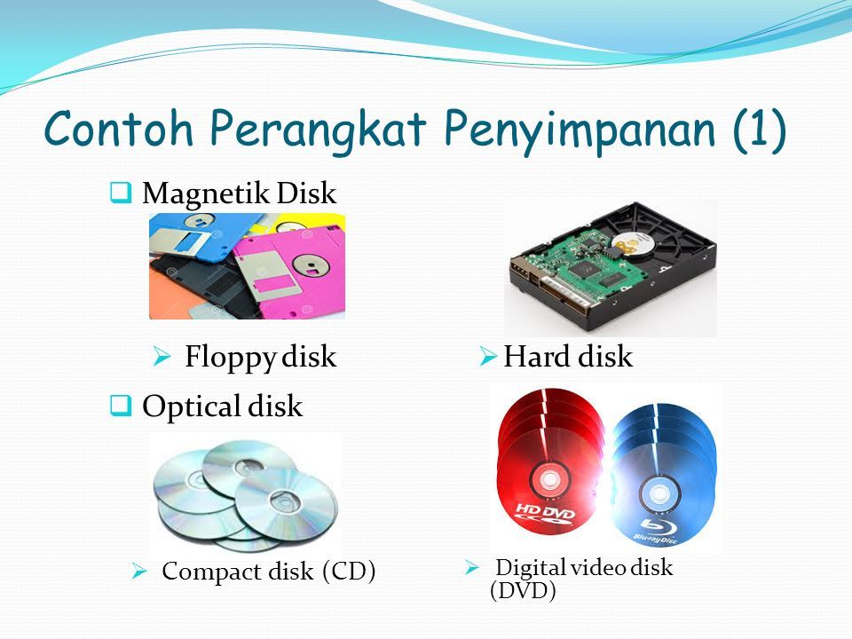 Pengertian Perangkat Penyimpanan Data (Storage Device) Perangkat ...