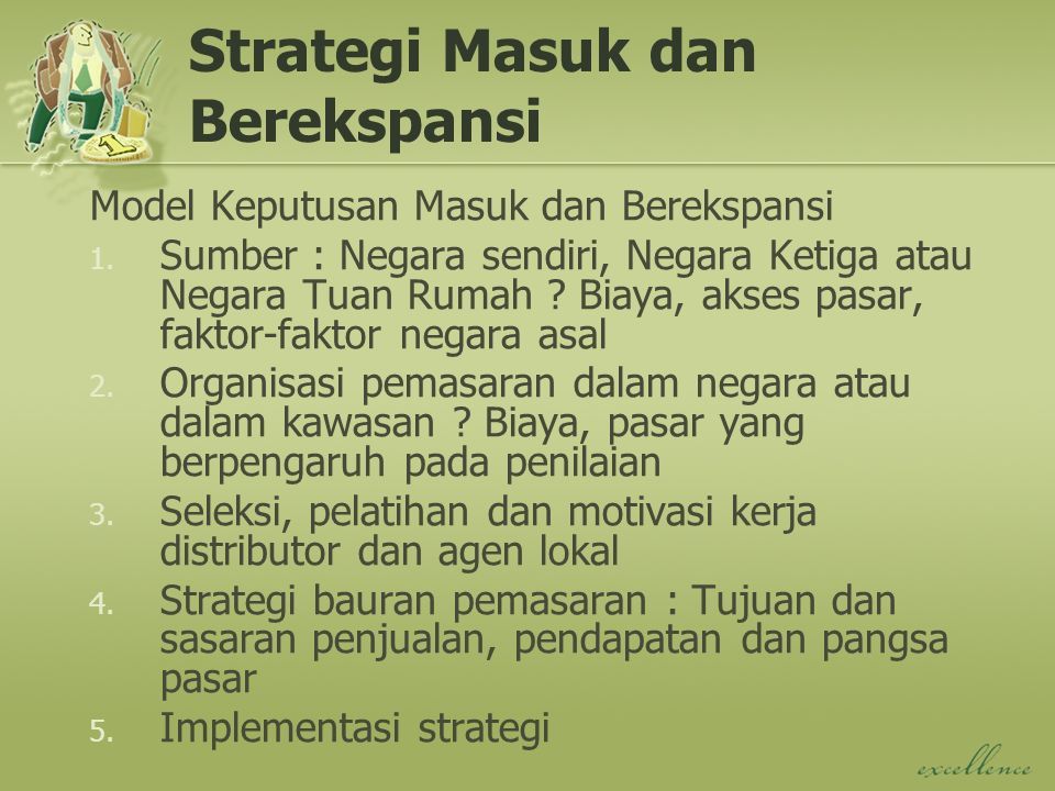 Bahan Kuliah Manajemen Pemasaran Internasional: STRATEGI PEMASARAN ...