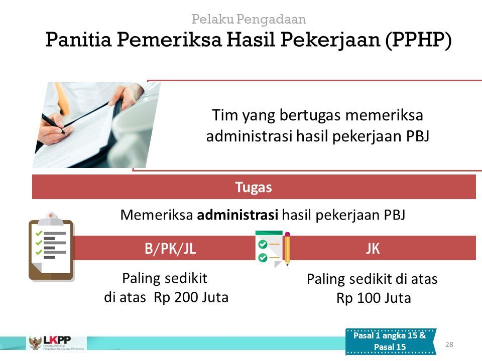 Versi 3. 2 Peserta Mampu Memahami Tugas Dan Kewenangan Pelaku Pengadaan ...