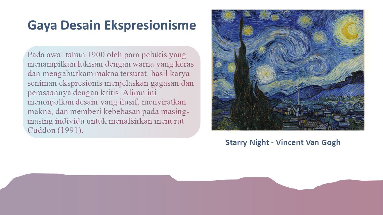 kritik lukisan starry night