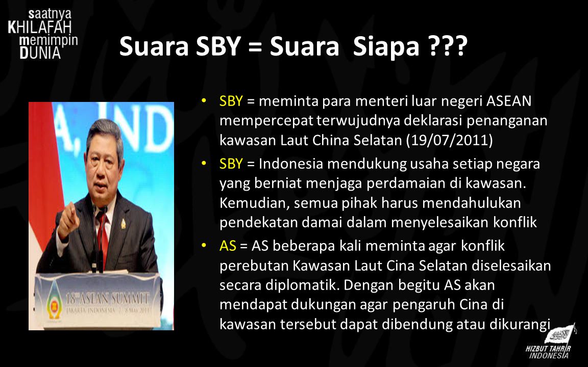 Suara SBY = Suara Siapa .