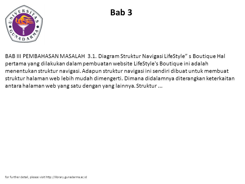 Bab 3 BAB III PEMBAHASAN MASALAH 3.1.
