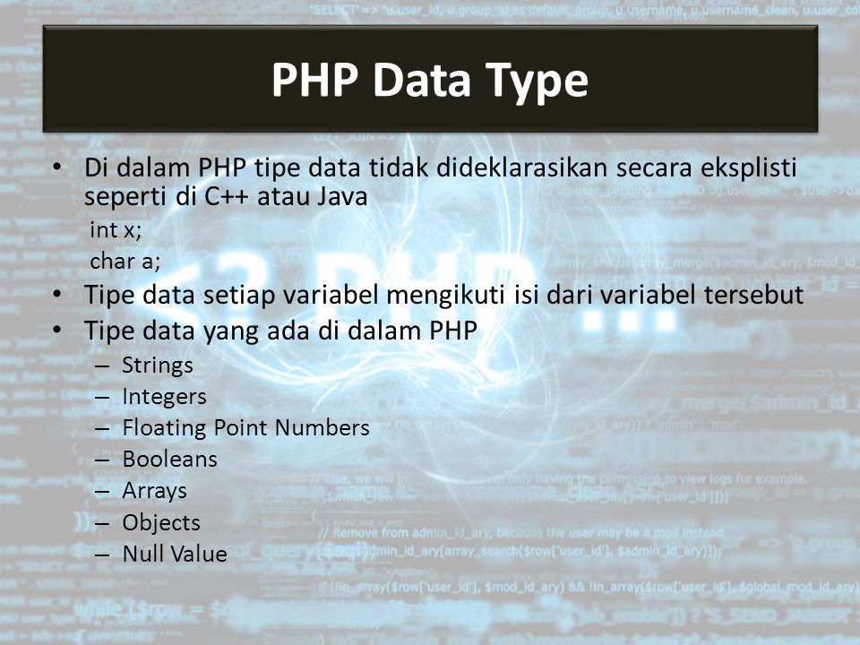 Page php type. Основные типы данных в php. Что такое данные php. Php data Types. Типы данных в РНР..