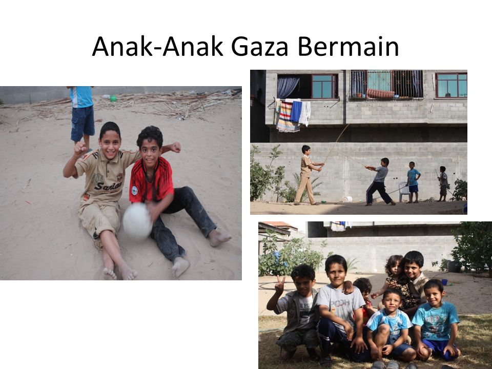 Anak-Anak Gaza Bermain