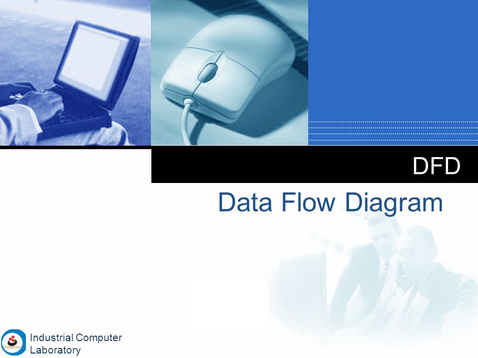 Company LOGO DFD Data Flow Diagram Industrial Computer Laboratory
