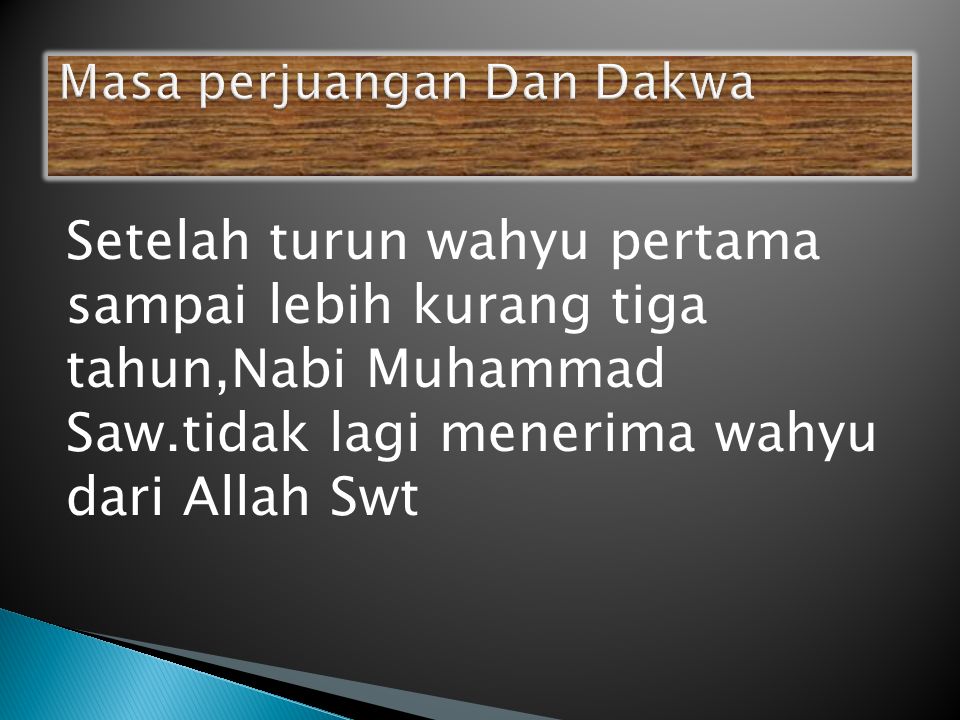 1.Awal Penciptaan Nabi Muhammad SAW 2.Beberapa Tanda Akan Kedatangan ...