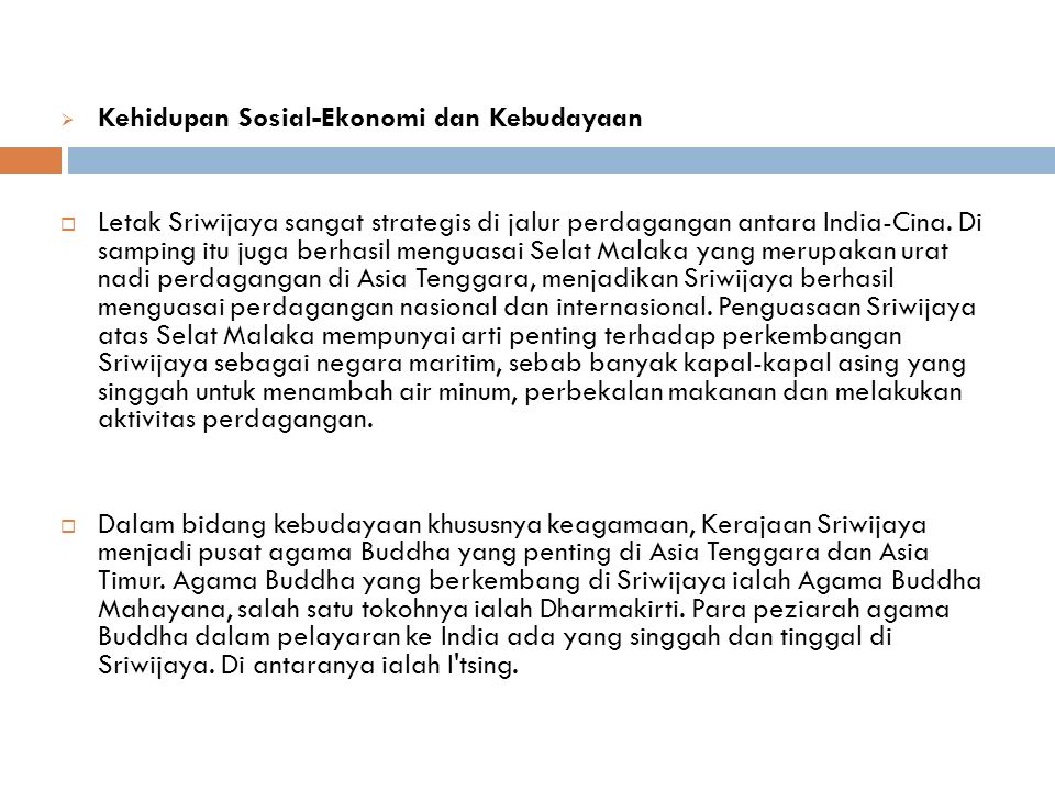 KERAJAAN HINDU BUDHA Kerajaan Sriwijaya Dan Kalingga Daryono NIP - ppt download