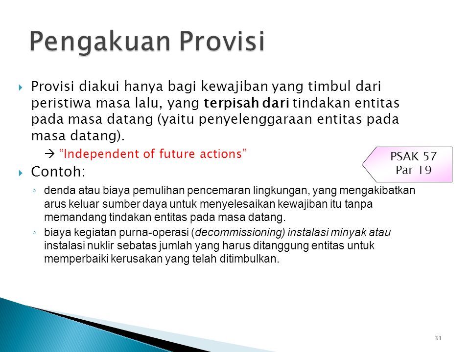 Bab 13 Liabilitas Jangka Pendek Provisi Dan Kontinjensi Akuntansi Keuangan 2 Ifrs Program Studi Akuntansi Fakultas Ekonomi Universitas Muhammadiyah Ppt Download