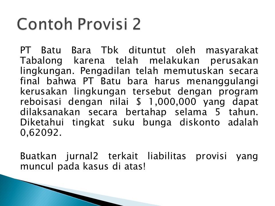 Bab 13 Liabilitas Jangka Pendek Provisi Dan Kontinjensi Akuntansi Keuangan 2 Ifrs Program Studi Akuntansi Fakultas Ekonomi Universitas Muhammadiyah Ppt Download