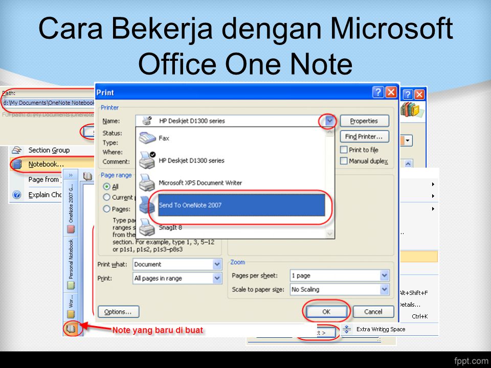 Cara Bekerja dengan Microsoft Office One Note