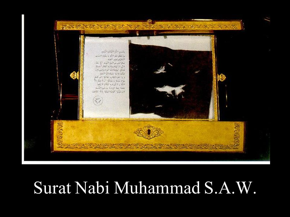 Surat Nabi Muhammad S.A.W.
