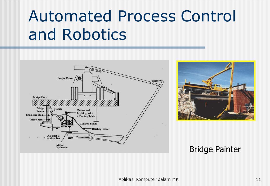Aplikasi Komputer dalam MK11 Automated Process Control and Robotics Bridge Painter