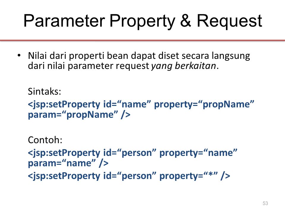 Query property