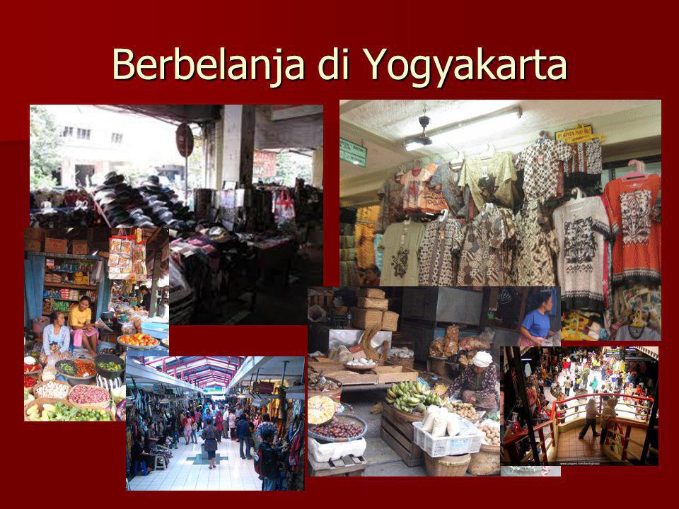 Berbelanja di Yogyakarta