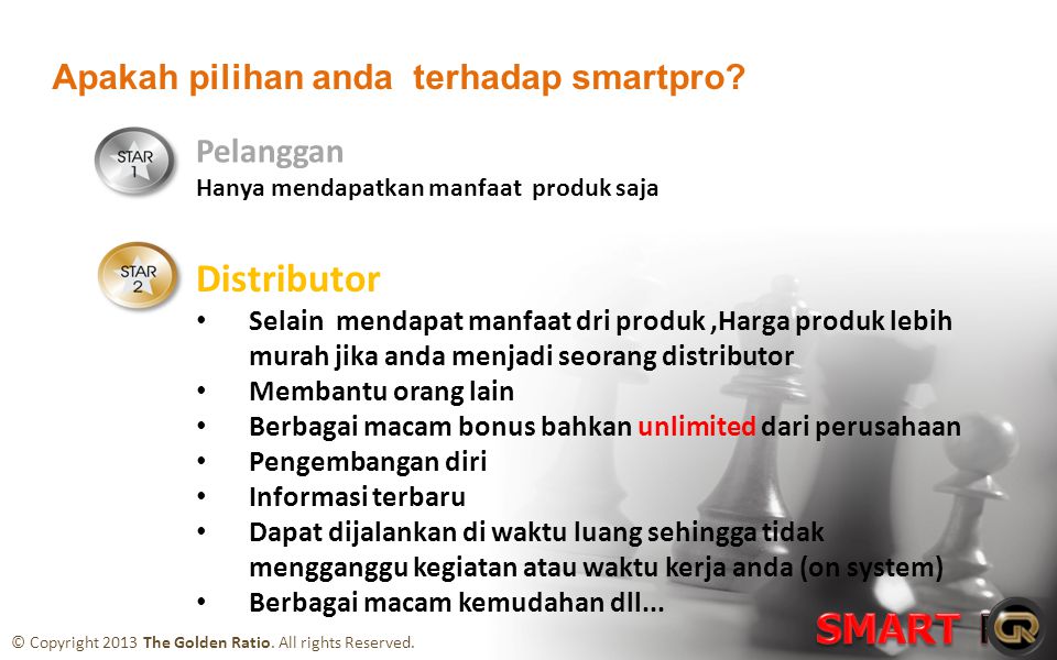 Apakah pilihan anda terhadap smartpro.
