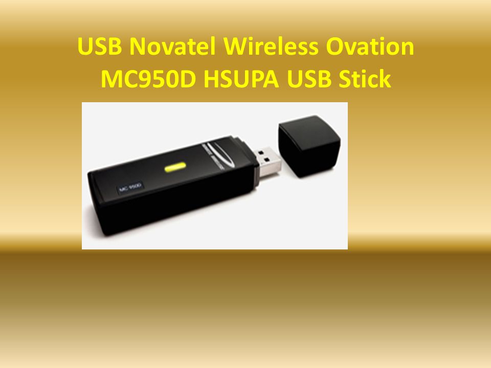 USB Novatel Wireless Ovation MC950D HSUPA USB Stick