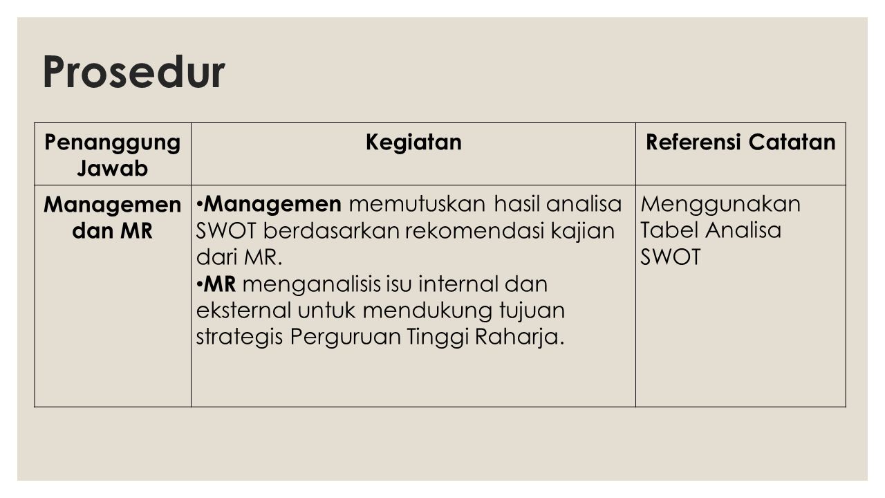Cara Membuat Tabel Risk And Opportunity Iso 9001 Ppt Download