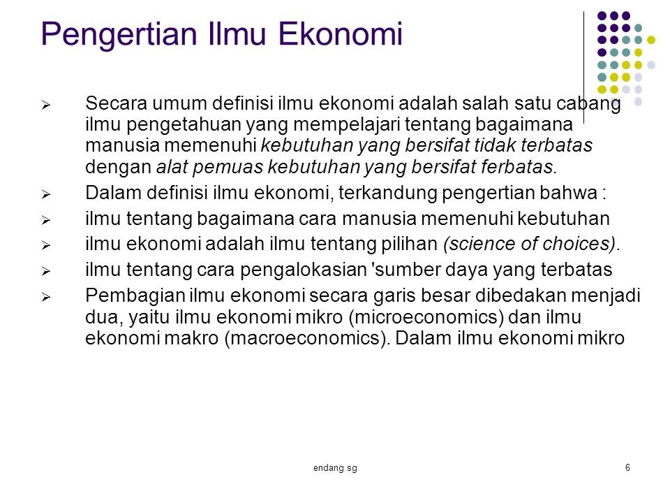 Endang Sg1 Pengantar Ekonomi Makro Endang Sg2 Sejarah Perkembangan Ilmu Ekonomi Setelah Tahun 1776 Dengan Diterbitkannya Sebuah Buku Oleh Adam Smith Ppt Download