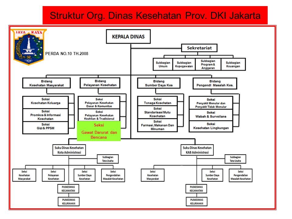 Bidang Pelayanan Kesehatan Dinas Kesehatan Prov Dki Jakarta