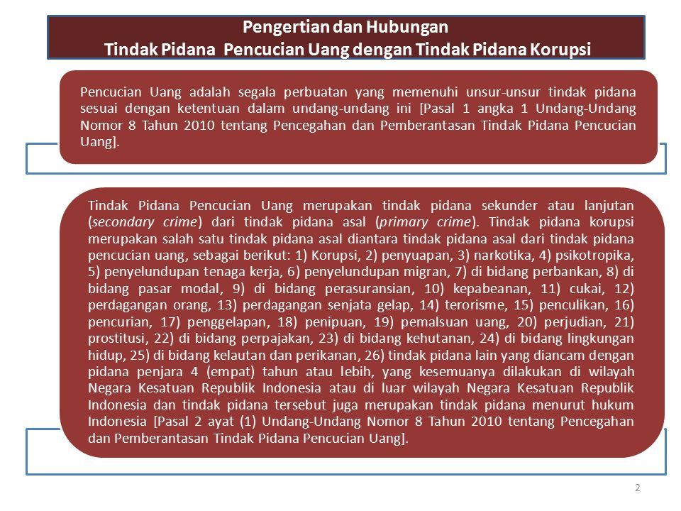 Penyitaan Dan Perampasan Harta Kekayaan Dalam Pencegahan Dan Pemberantasan Tindak Pidana Pencucian Uang Yang Berasal Dari Tindak Pidana Korupsi Disusun Ppt Download