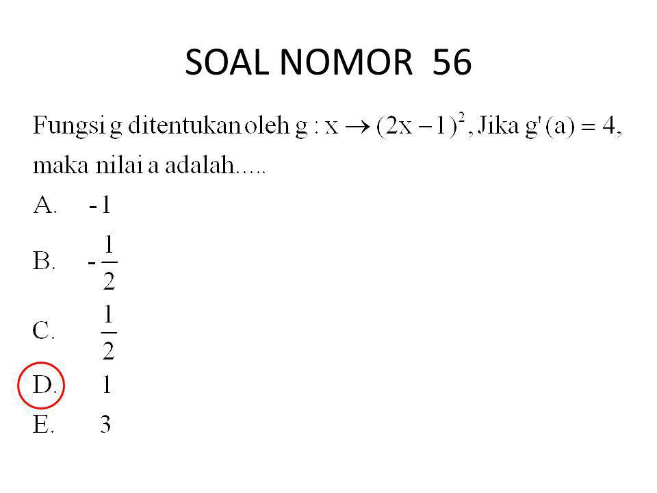 SOAL NOMOR 56