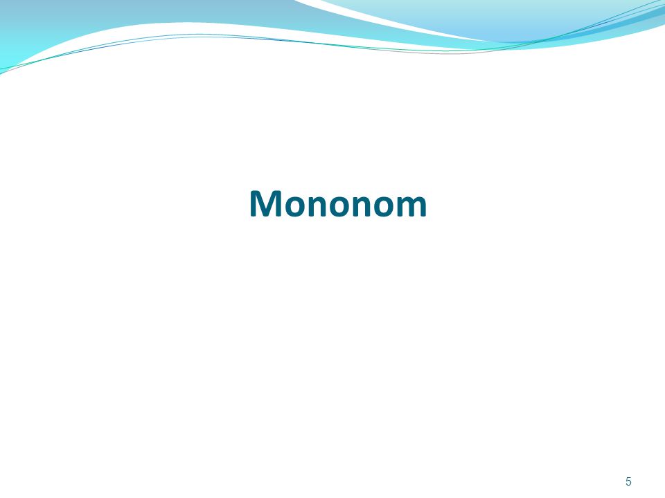 Mononom 5