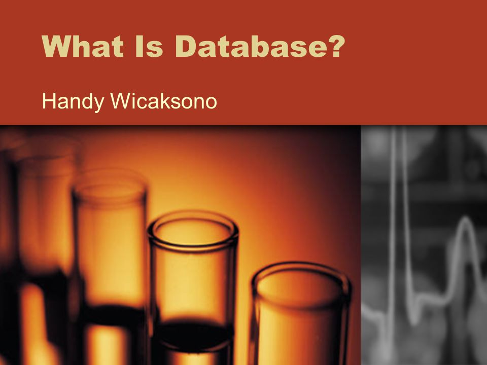 What Is Database Handy Wicaksono
