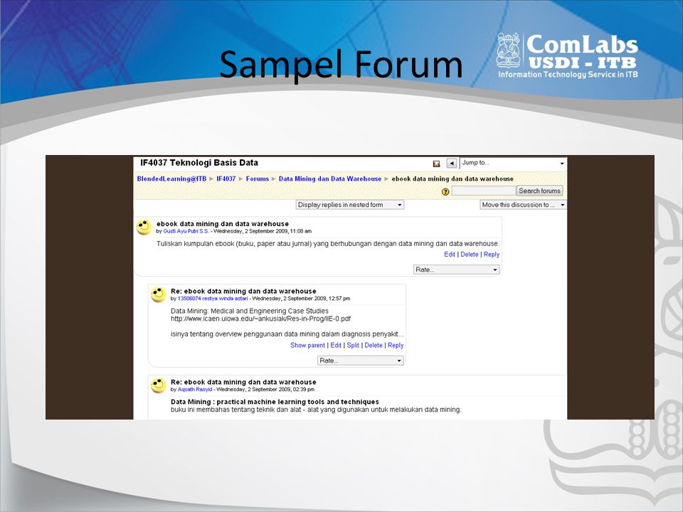 Sampel Forum