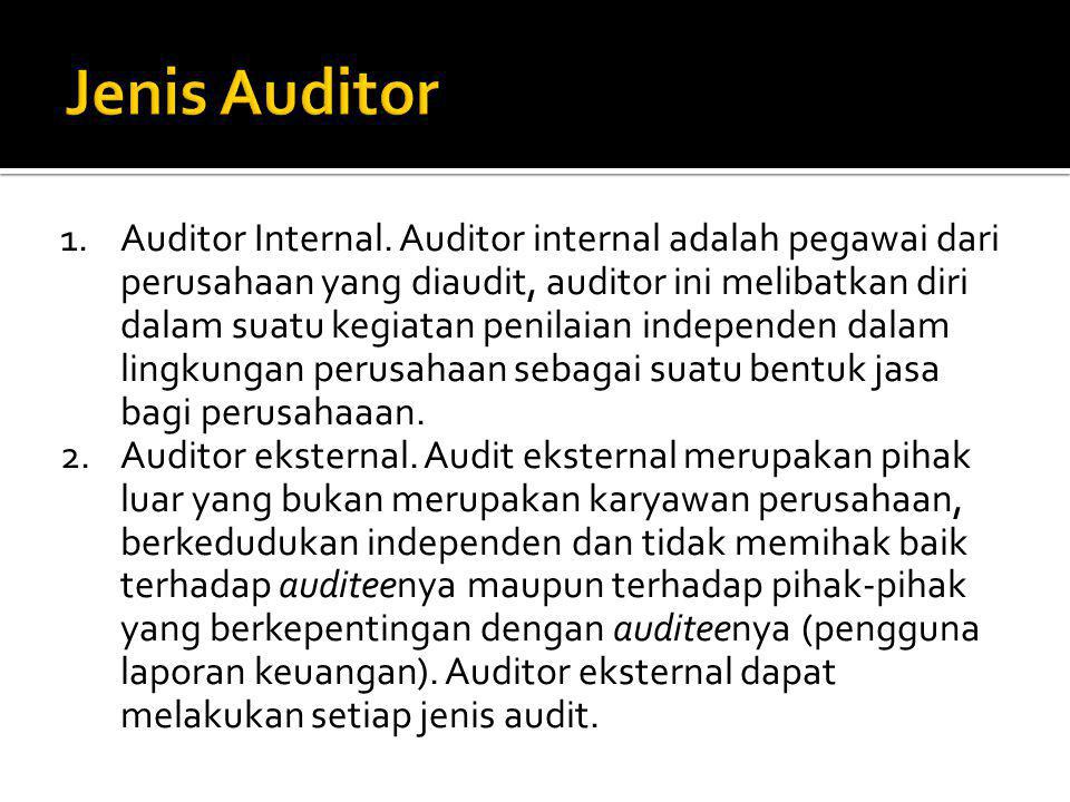 1.Auditor Internal.